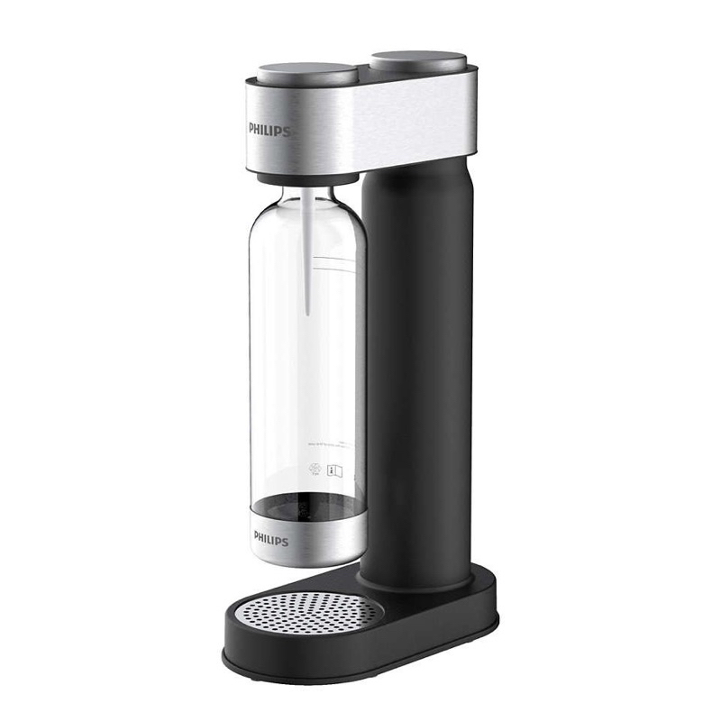 [PHILIPS] GOZERO氣泡水機黑色 ( ADD4902 )  專用鋼瓶(ADD912)