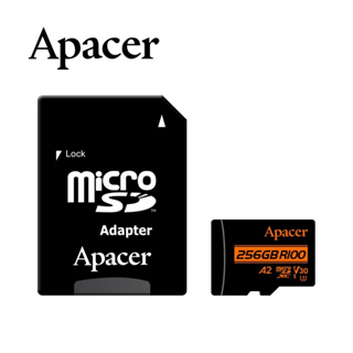 Apacer 宇瞻 256/512GB microSDXC TF U3 V30 A1/A2記憶卡