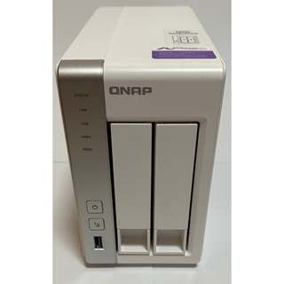 QNAP TS-231P NAS + Seagate 那嘶狼 IronWolf 3.5吋 4TB NAS專用硬碟 X 2