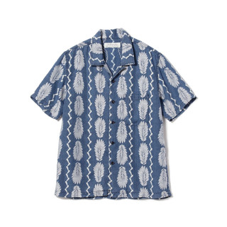 日本製 REMI RELIEF × BEAMS PLUS / 別注Jacquard Aloha 夏威夷襯衫 M號