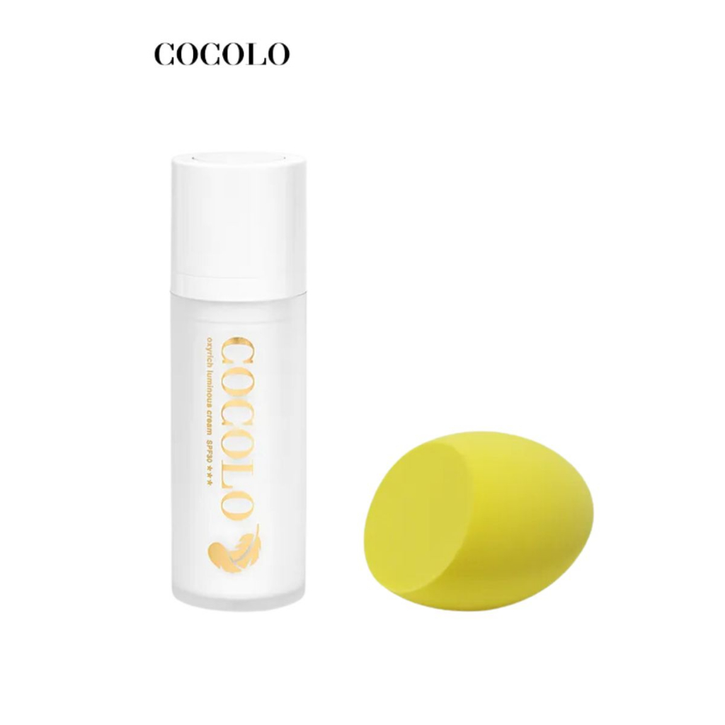 【COCOLO】天使活氧抗曬水潤組｜品牌旗艦- 防曬 卸妝 化妝水 去角質 美妝蛋多種組合