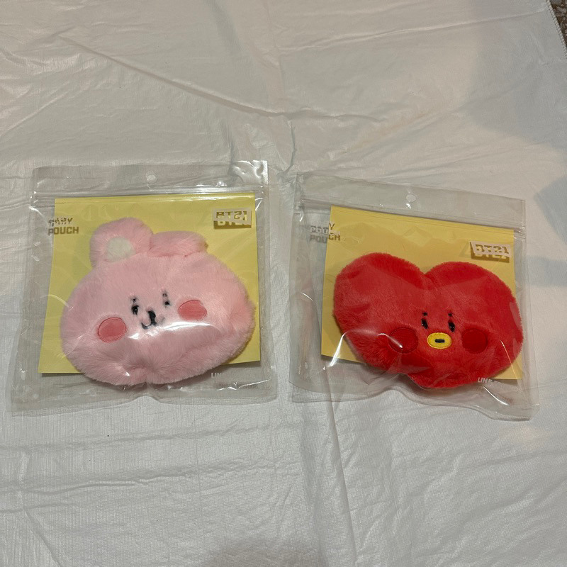 ✨ BT21 baby 官方 正版 Tata Cooky 小包 💜 泰亨 柾國 防彈少年團 BTS V JK 零錢包