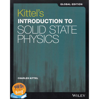 現貨<姆斯>Kittel`s Introduction to Solid State Physics 9781119454168 <華通書坊/姆斯>