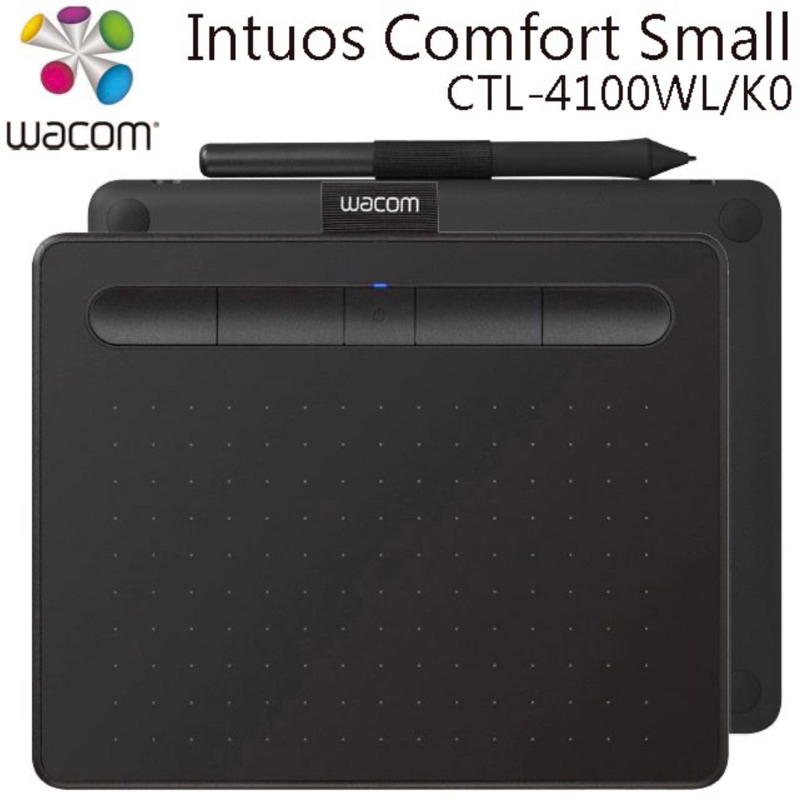 Wacom Intuos Comfort Small 繪圖板 (藍牙版)(黑)CTL-4100WL/K0-C 二手