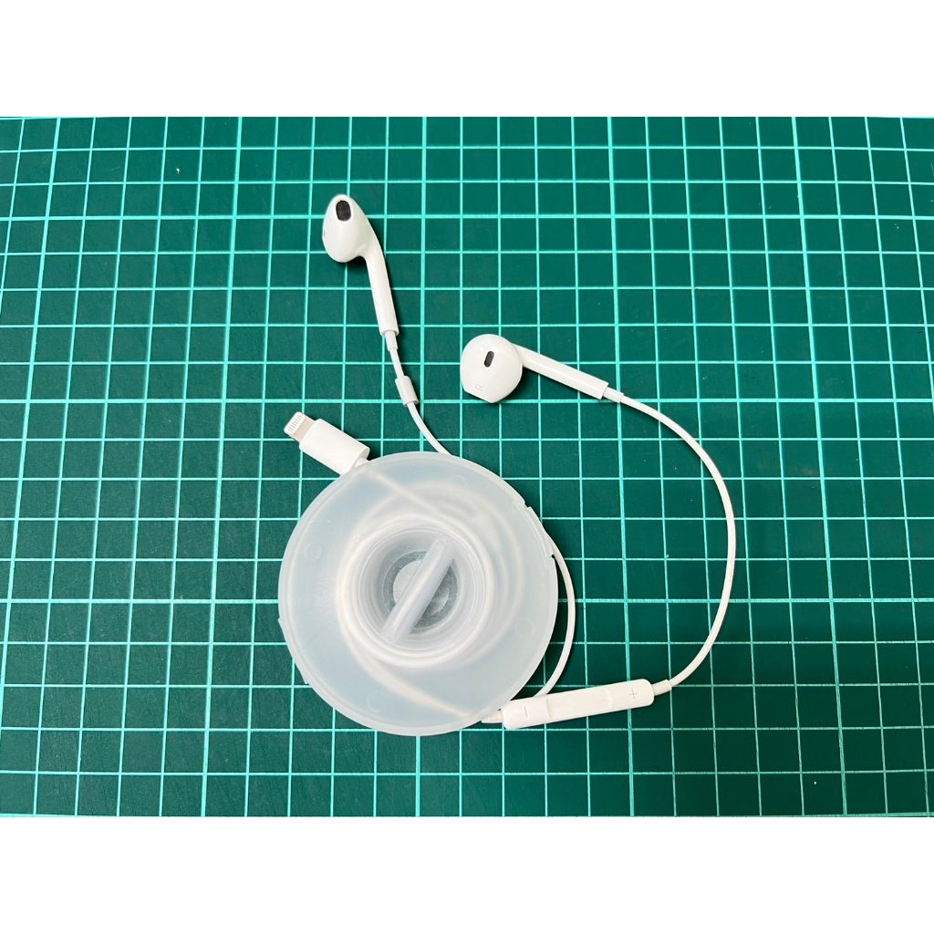 【伍先生3C產品】二手女用耳機/ Apple EarPods Lightning 原廠有線耳機/扁頭接口型 (含集線盒)