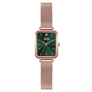【NATURALLY JOJO】古典綠寶石精緻女錶 JO96992-44R 20mm 現代鐘錶