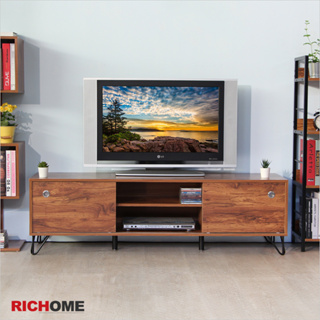 【RICHOME】福利品 TV-155 威靈頓5呎電視櫃 電視櫃 茶几桌 桌子 書桌 收納櫃 書架 視聽櫃