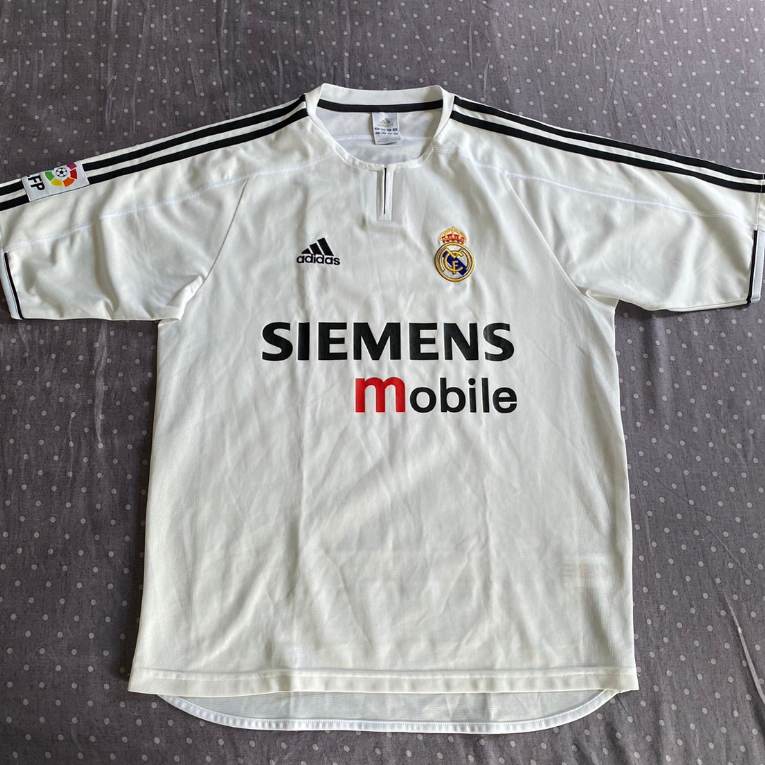 絕版品 Adidas 2003-04 西甲皇家馬德里 Real Madrid 主場足球衣