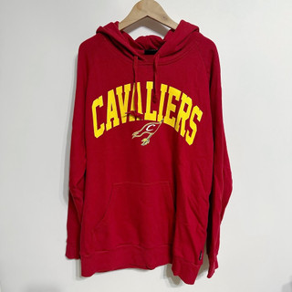 NBA CLEVELAND CAVALIERS 克裡夫蘭騎士 連帽T恤 L號