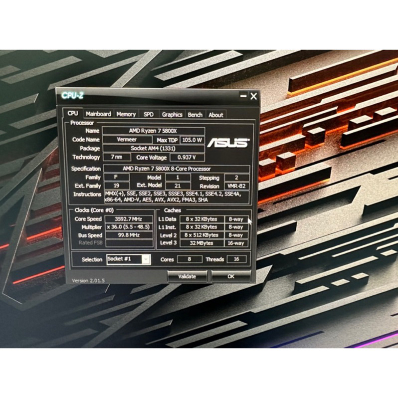 AMD 5800x VMR B2