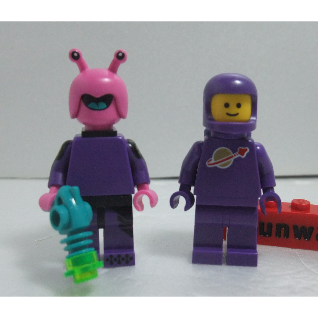 合售【積木2010】樂高 LEGO 紫色太空人+外星人 / 太空人 / 71032 80111