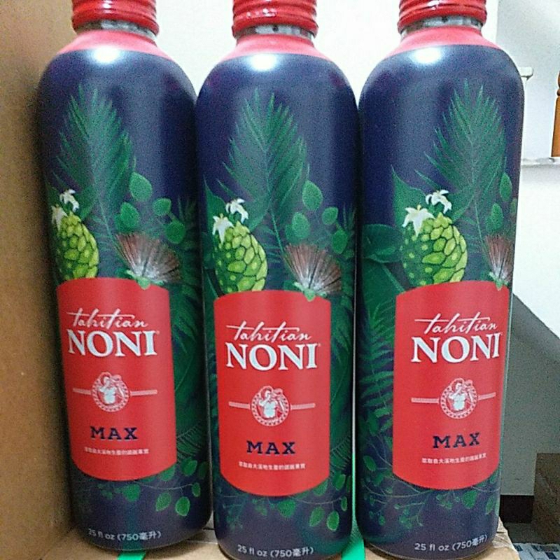 大溪地諾麗果汁 noni juice 極致風味 一瓶750cc1600元，一箱四瓶6000元