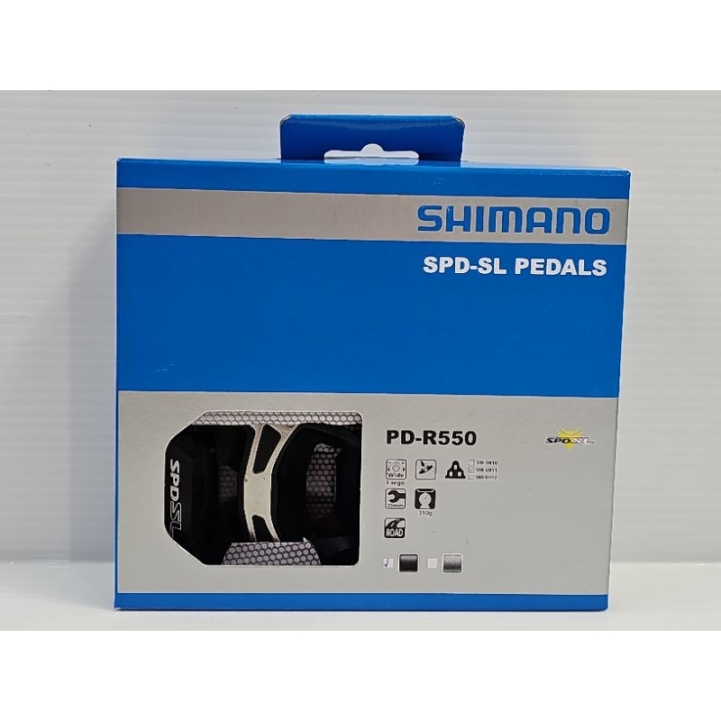 Shimano PD-R550 SPD-SL 公路車卡踏 附鞋底板