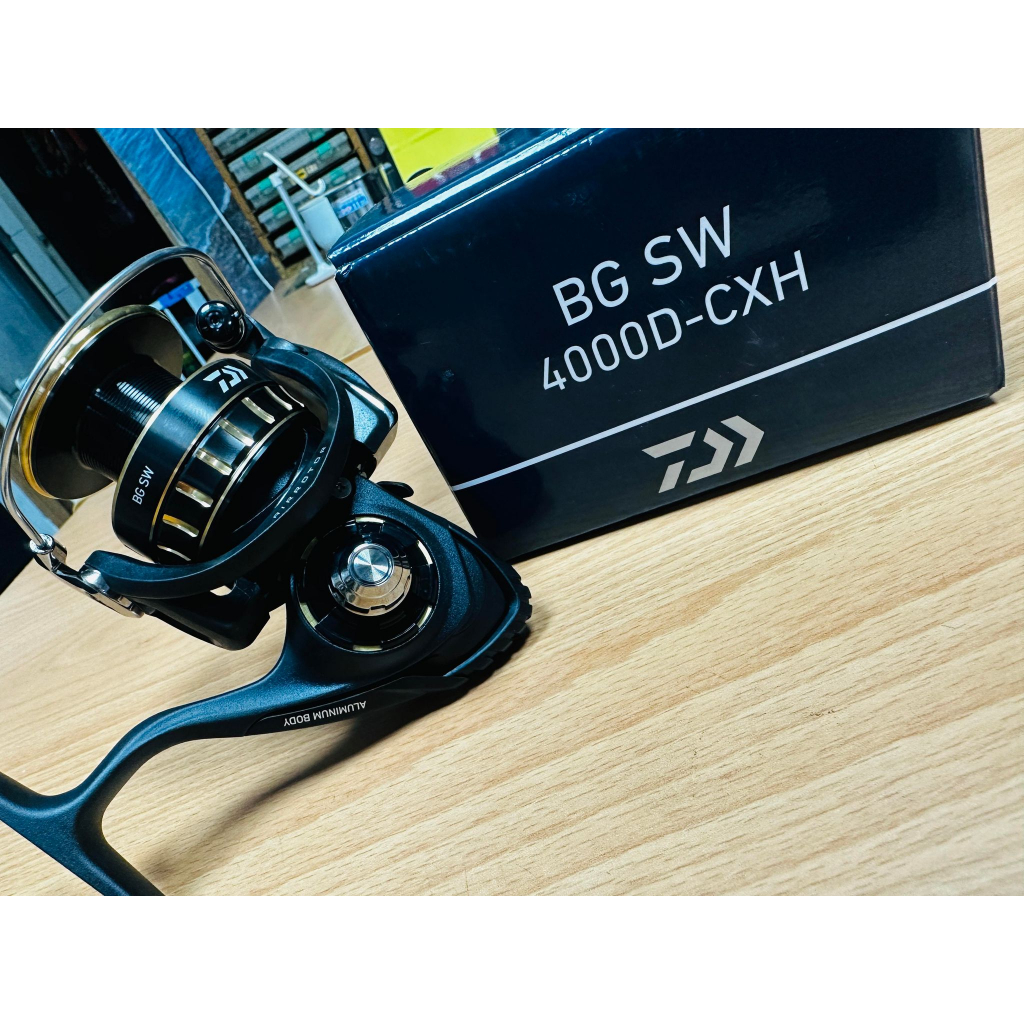 漁夫釣具 DAIWA 23年新款 BG SW 4000D-CXH 大物捲線器 海釣場 小搞搞 紡車捲線器