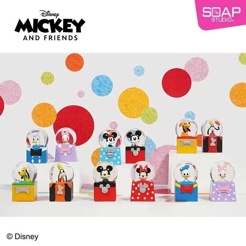【酷樂潮玩】【客訂出貨】soap studio 迪士尼 米奇與好友 迷你糖果機 水晶球 盲盒 盒玩 扭蛋