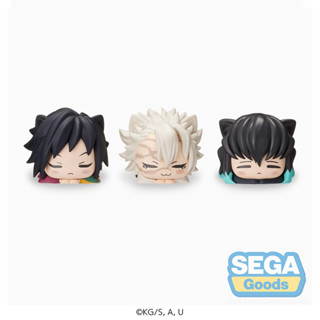 SEGA 鬼滅之刃 趴趴迷你公仔 貓耳 柱 集結壹 全3款 不拆售 景品 豬帽子模型玩具