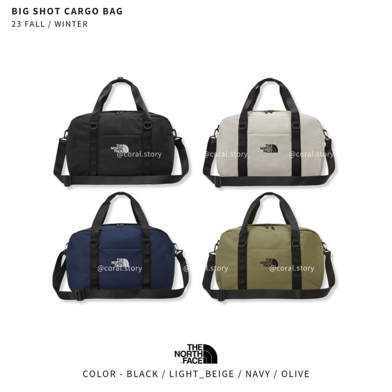 CoralStory🔜The North Face韓國代購 BIG SHOT CARGO BAG 行李袋