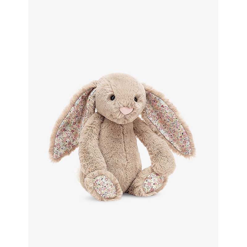 ‼️現貨‼️🇬🇧英國 正品 代購 Jellycat 安撫娃娃 18cm 31cm 小碎花 奶茶色 新生兒 拿鐵 兔兔