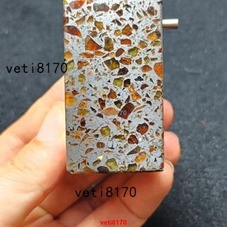 新品*熱賣*強磁石鐵橄欖隕石方塊,尺寸50/28/27mm,重量150克