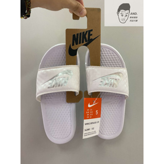 【AND.】現貨 NIKE BENASSI JDI 白色 拖鞋 穿搭 休閒 女款 343881 將