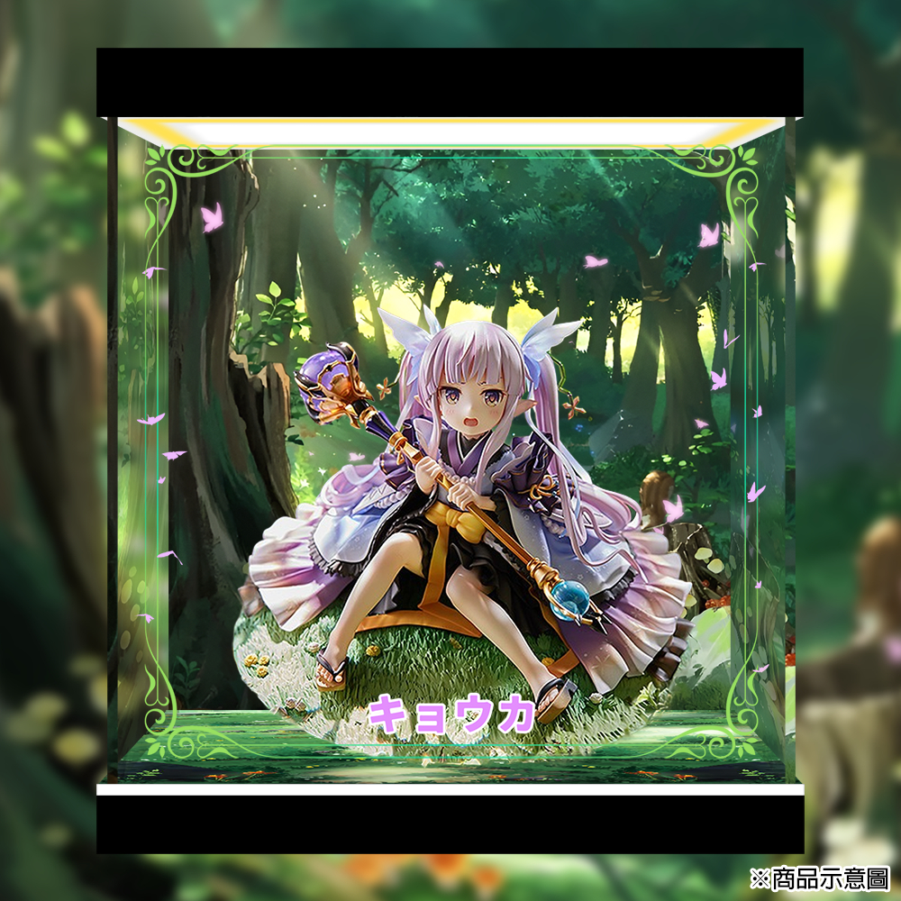 【唯暖暖】GSC 超異域公主連結☆Re:Dive 鏡華 冰川鏡華 キョウカ 壓克力 PVC 公仔 展示盒