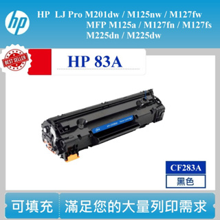 【酷碼數位】HP 83A 碳粉匣 CF283A HP83A M125A M125nw M127fn M127fw
