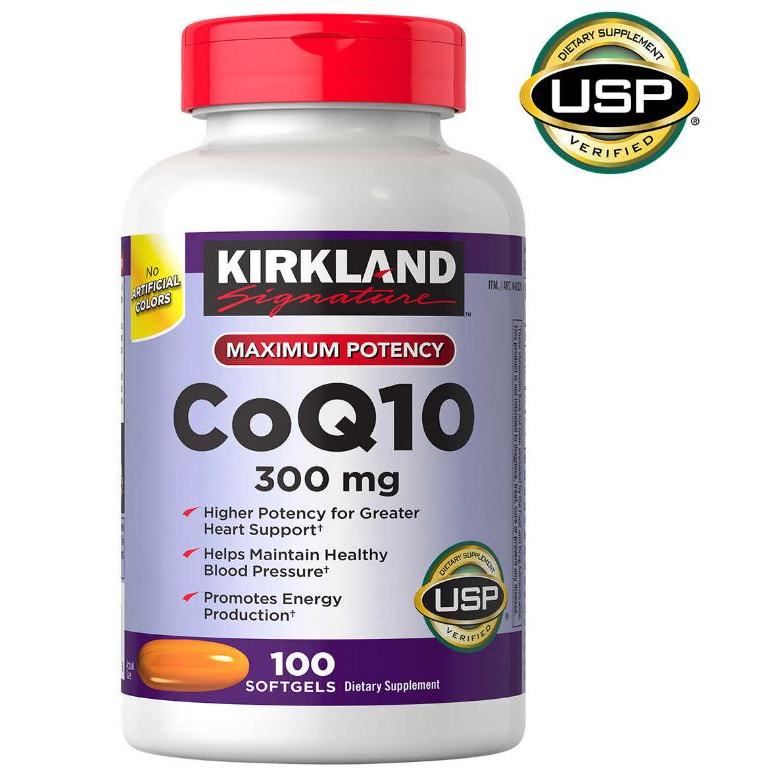 (2025/08)美國好市多 Kirkland 科克蘭 輔酶 CoQ 10 300mg 100 顆裝