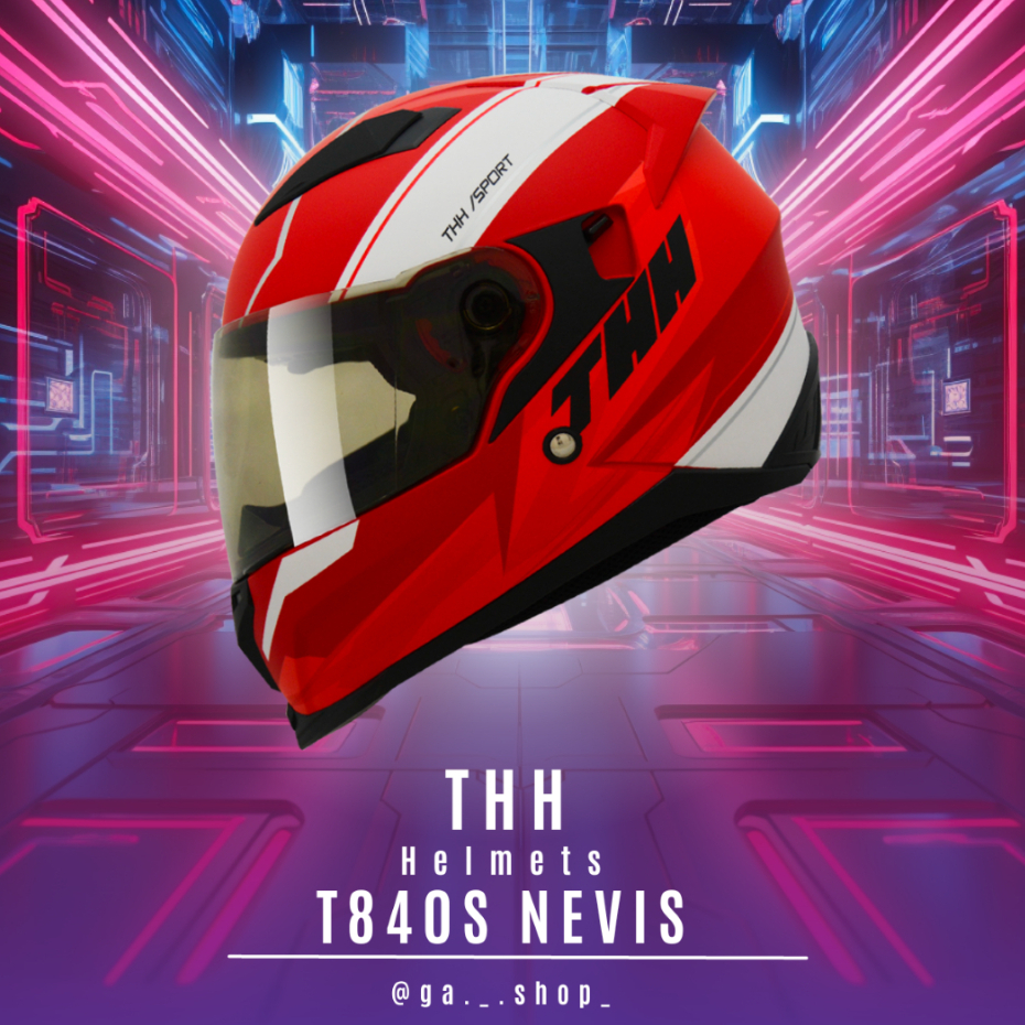 🚚免運🥳附帽套💯原廠🚀全罩🔥Ga_shop〔THH T840S T-840S NEVIS 〕內墨片 雙D扣 安全帽