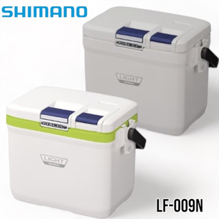 《SHIMANO》LF-009N 9L 白色/白綠色冰箱 硬式冰箱 保冷箱 中壢鴻海釣具館