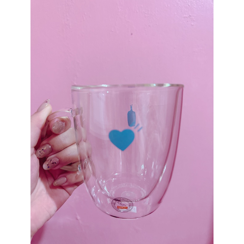 HUMAN MADE X BLUE BOTTLE 聯名雙層玻璃杯 手把玻璃杯