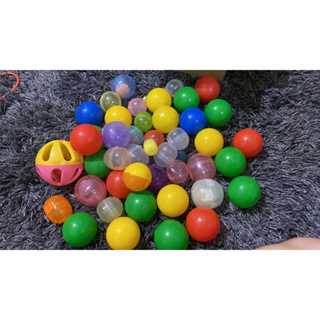 大小扭蛋殼塑膠球鈴鐺球水池球