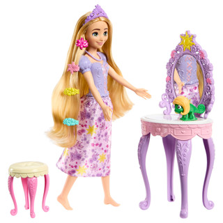 MATTEL 迪士尼公主-樂佩公主的化妝臺組 娃娃 正版 美泰兒