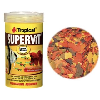 【閃電聯盟】德比克 Tropical 免疫熱帶魚維他薄片250ml/1000ml 孔雀魚 燈科魚 鬥魚 增艷 成長飼料