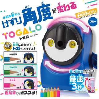 GD-1233【KUTSUWA TOGALO多角度機器人削筆器 RS034】削鉛筆機 可削色鉛筆