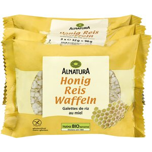 出清特價！德國有機品牌Alnatura蜂蜜糙米米餅（無麩質/無油）