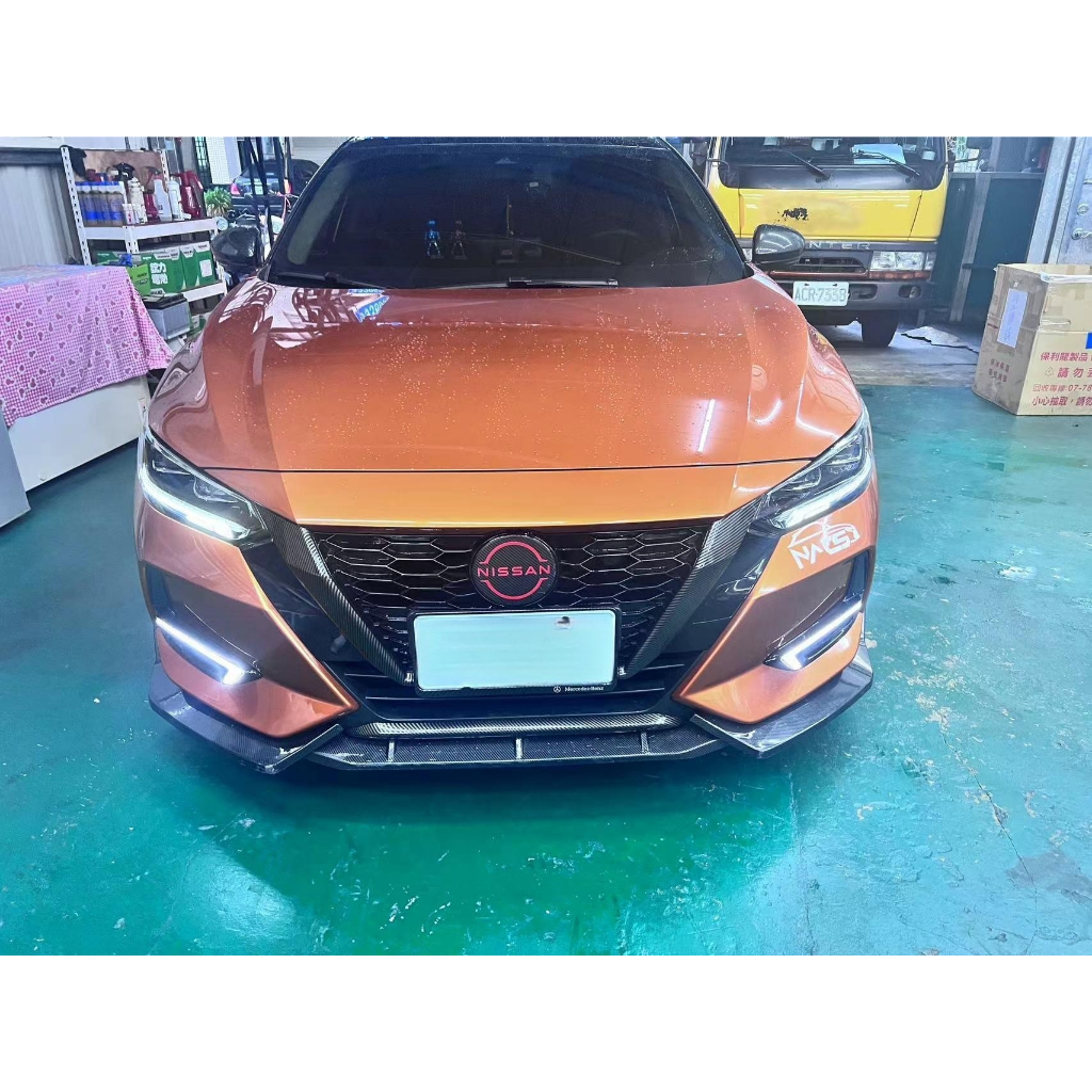 NISSAN SENTRA B18 新款LED大燈 遠近雙透鏡頭燈 LED流水轉向燈 日間行車燈 【東風日產原廠件】直上