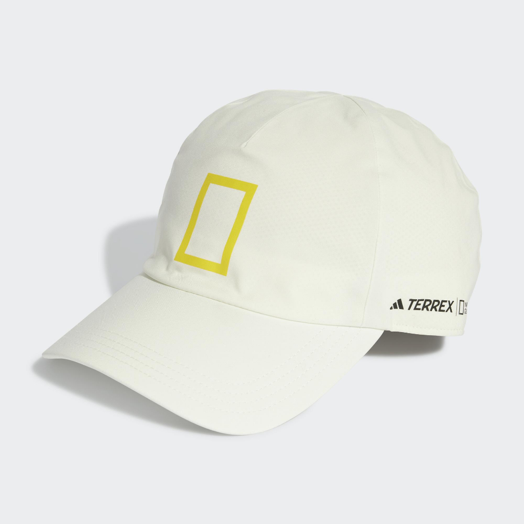 ADIDAS 休閒帽 TRX NATGEO CAP 男女款 中性款 IB2380 白色