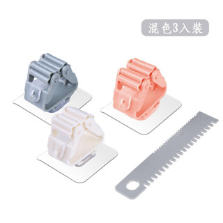 拖把架/拖把無痕掛鉤 日系無痕掛鉤 浴室掛鉤 廚具掃把雨傘收納 免釘免鑽孔 壁掛卡扣託把 夾子卡座