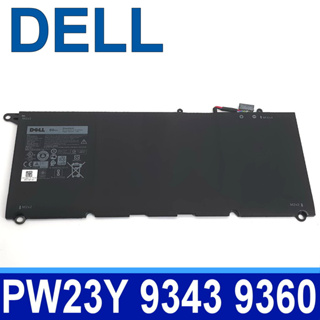 DELL PW23Y 原廠電池 XPS 13 Series XPS13-9360 XPS13-9343 0TP1GT