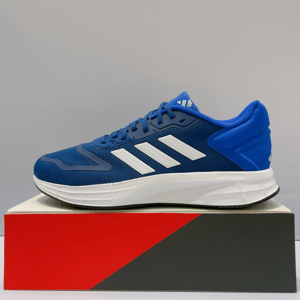 adidas DURAMO 10 男生 藍色 透氣 舒適 運動 慢跑鞋 HP2383