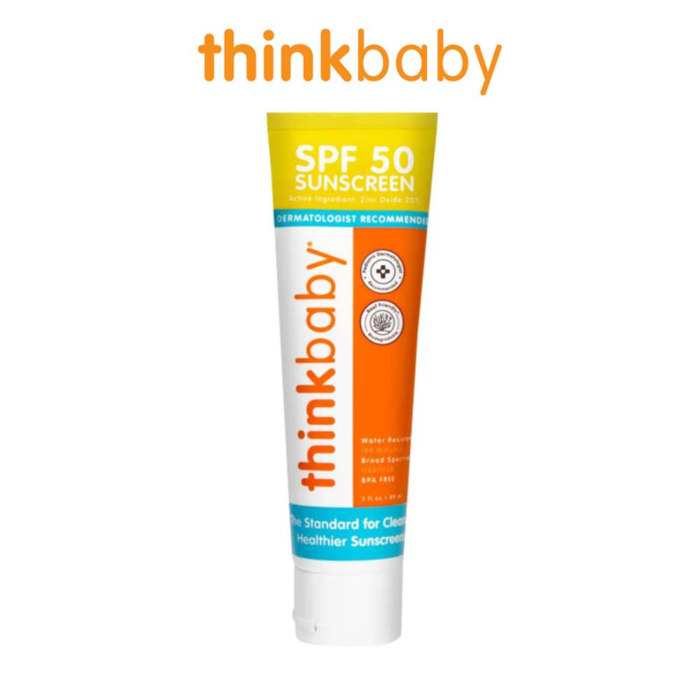 美國 Thinkbaby 新寶貝純物理防曬霜 89ml 星寶貝 物理防曬