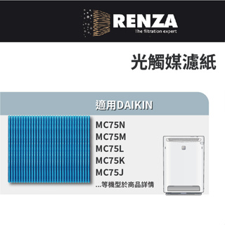 適用Daikin 大金 MC75LSC 80LSC JSC KAC998A4 KAC017A4 光觸媒濾紙 濾心 濾芯