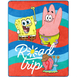 [現貨]海綿寶寶空調毯 Road Trip 派大星SpongeBob SquarePants休閒居家寵物 生日交換禮物