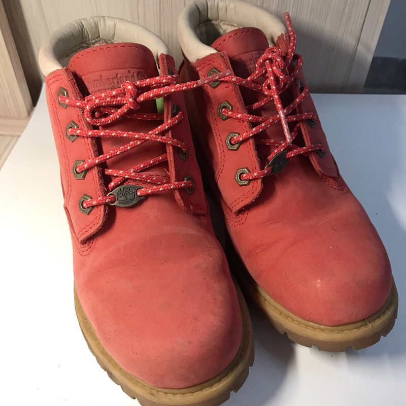 Timberland紅色經典短靴#二手商品