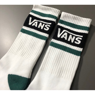 歐美潮襪 vans 中性款 基本款滑板襪 復古襪 籃球襪 超好搭 單雙拆賣 綠線