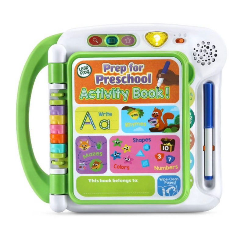 美國Leap Frog 跳跳蛙 學前準備活動書 Prep for Preschool Activity Book