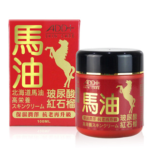 ADD+ 舒妃 北海道馬油 高效潤澤活膚霜(紅) 100ml