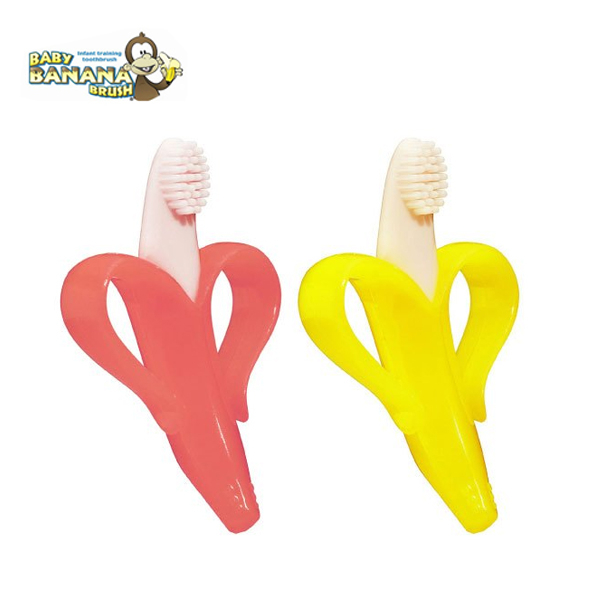 BABY BANANA 心型香蕉牙刷 /固齒器/咬環器