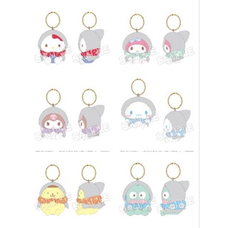 日本商品 現貨 郊遊小鯊魚 三麗鷗🌊布偶吊飾🌊Kitty 酷洛米 布丁狗 大耳狗 美樂蒂 人魚漢頓 娃娃 玩偶