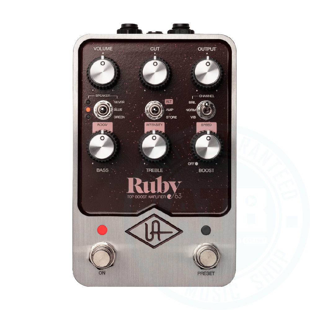 Universal Audio / Ruby '63 增益效果器(Boost Amplifier)【ATB通伯樂器音響】